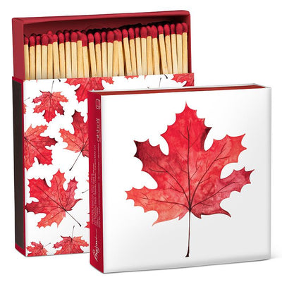 Maple Leaves Square Matches  | Putti Christmas Celebrations