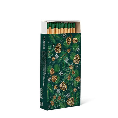 Pinecones and Branches Matches | Putti Christmas