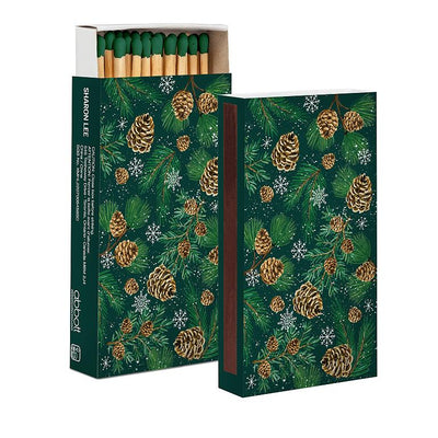 Pinecones and Branches Matches | Putti Christmas