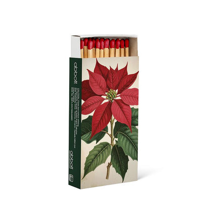 Botanic Poinsettia Matches