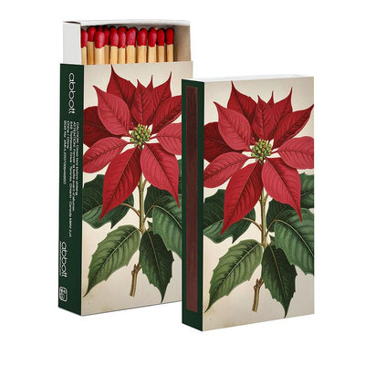 Botanic Poinsettia Matches
