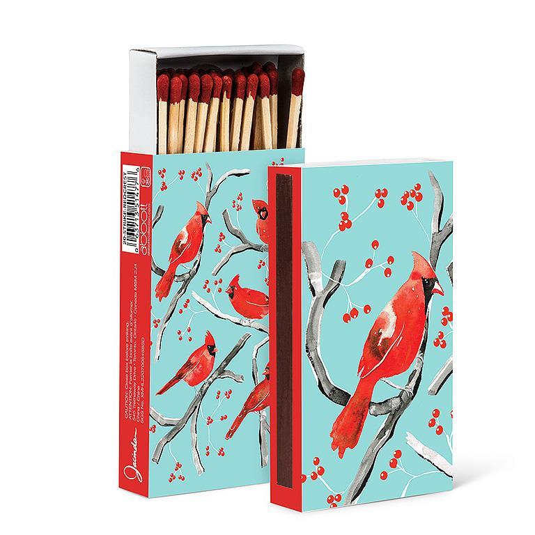 Cardinal Boxed Matches  | Putti Christmas Celebrations 