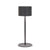 Solar LED Outdoor Table Lamp - Black