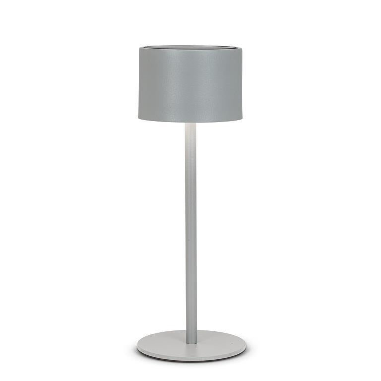 Solar LED Outdoor Table Lamp - Grey