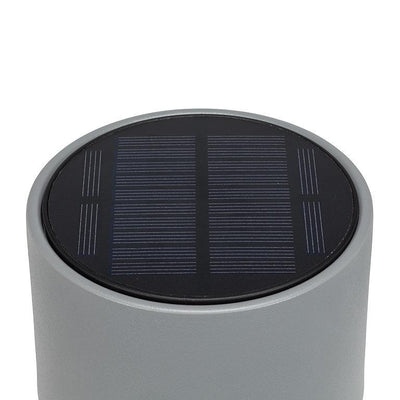 Solar LED Outdoor Table Lamp - Grey