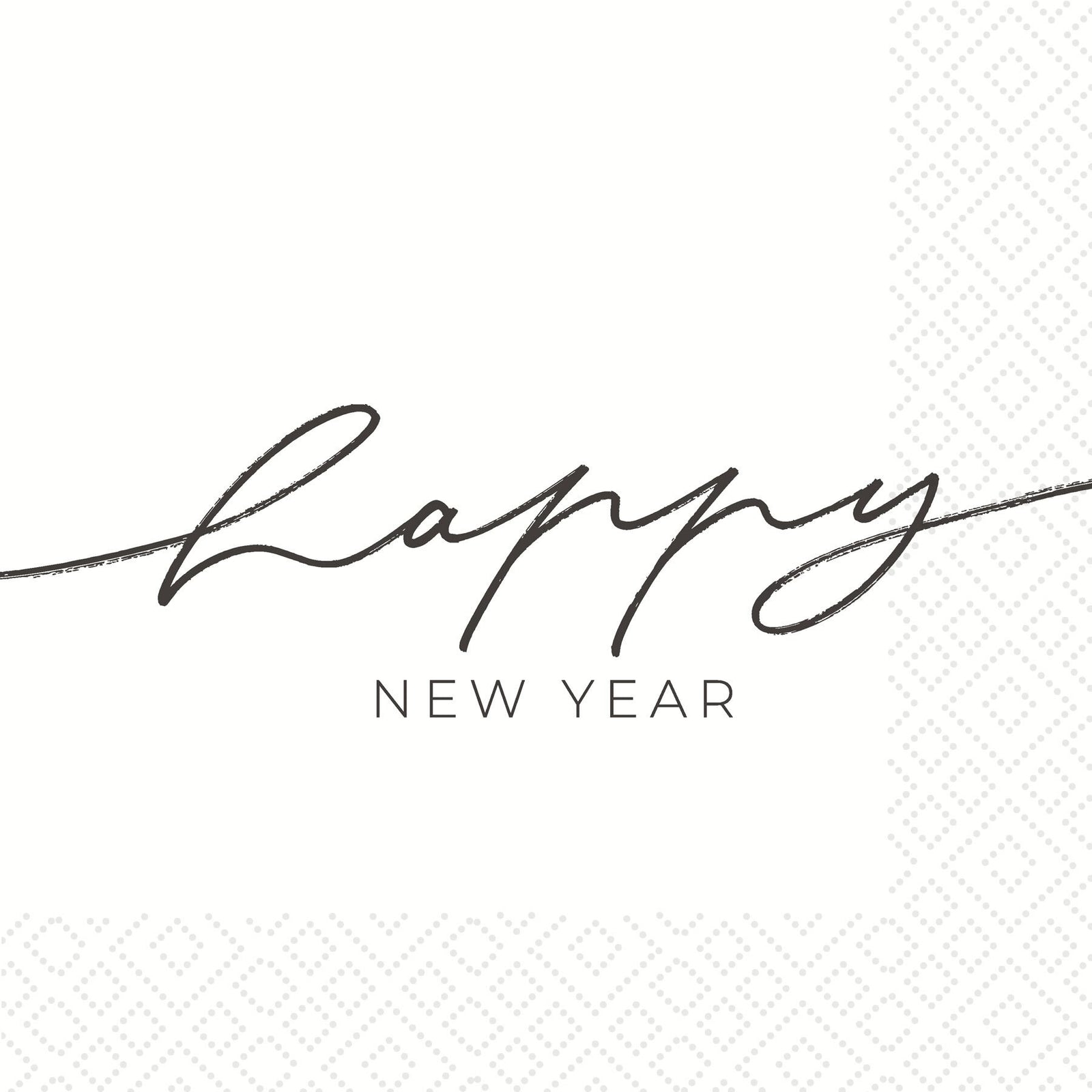 Happy New Year Cocktail Napkins