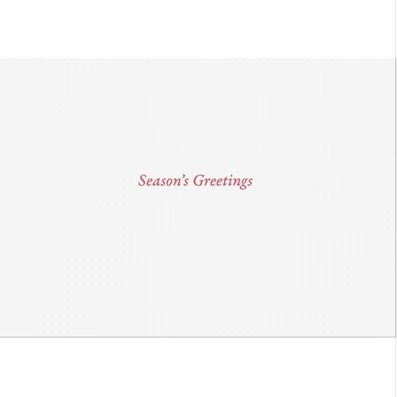 Winter Blooms & Berries Small Boxed Holiday Cards