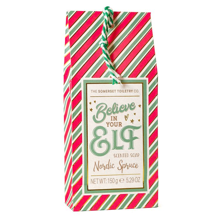 "Believe in Your Elf" Nordic Spruce Soap | Putti Christmas 
