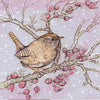 Wren and Berries Greeting Card  | Putti Fine Furnishings