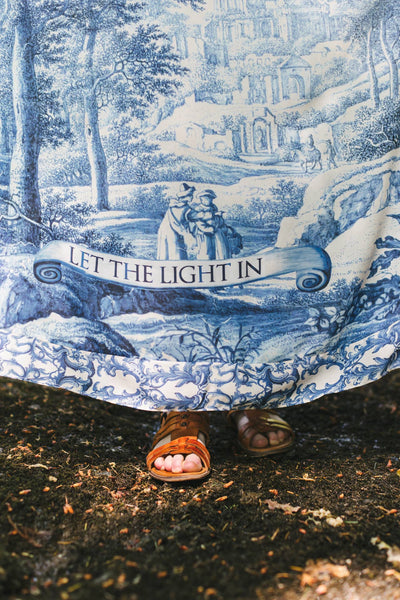 "Let The Light In" Bohéme Long Maxi Slip Dress