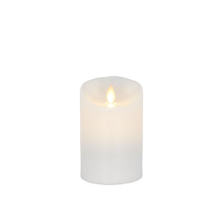 Small Reallite Flameless Candle - White