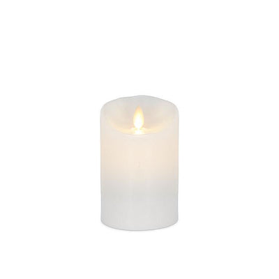 Small Reallite Flameless Candle - White