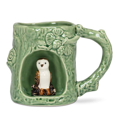 Tree Look Mug with Barn Owl | Putti Fine Furnishings