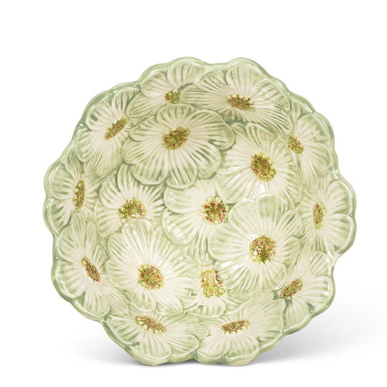 Medium Flower Bloom Bowl - Green