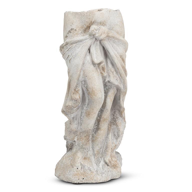 Draped Sculpted Torso Planter Vase