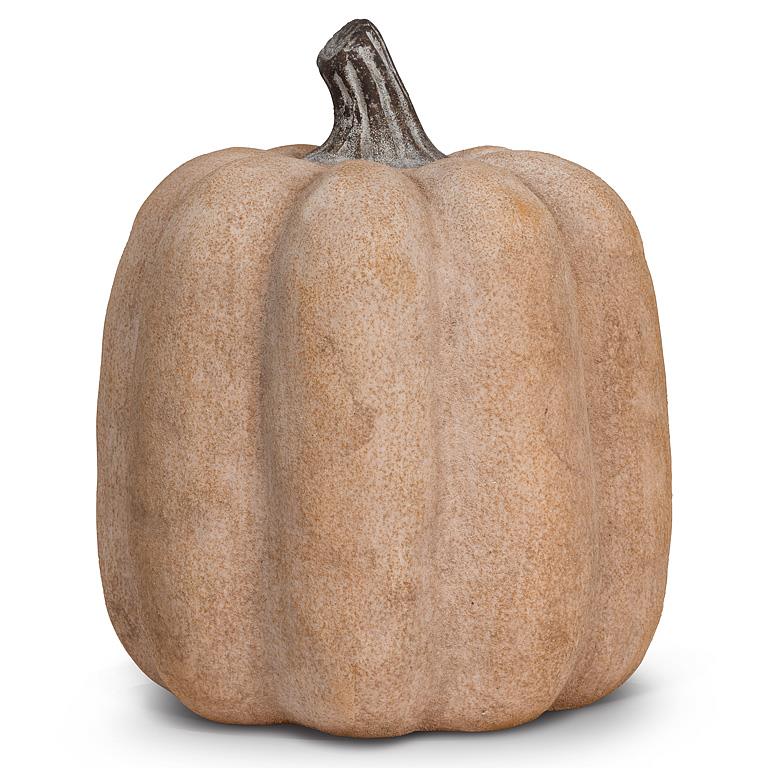 Medium Tall Light Orange Pumpkin | Putti Fine Furnishings Canada