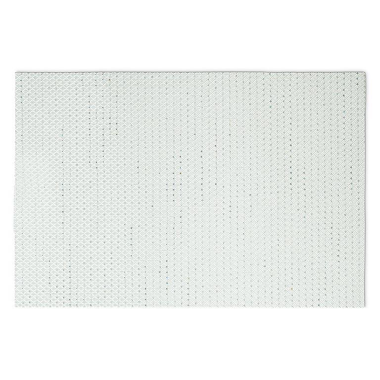 White Glittery Placemat