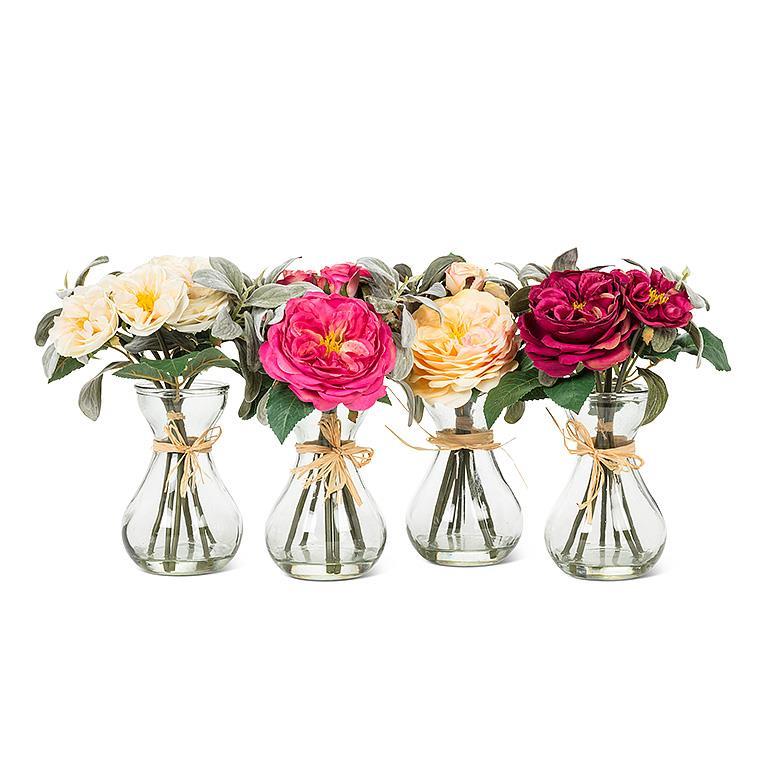 Rose Bouquet in Vase | Putti Fine Furnishings 
