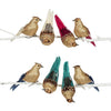 Gold Glitter Birdclip with Pointy Tail