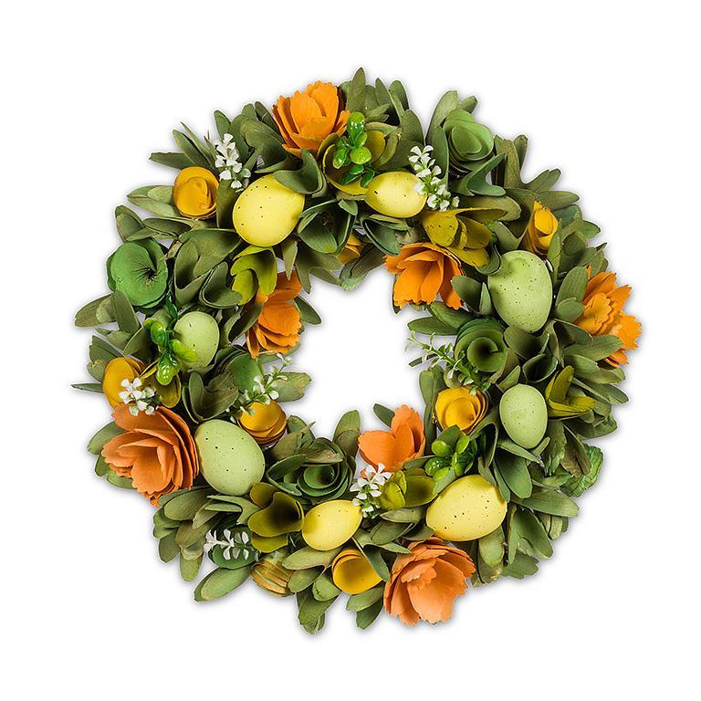 Large Egg & Flower Wreath  | Putti Fine Furnishings Canada 