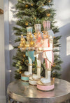 Nutcracker with LED Tree - White | Putti Christmas