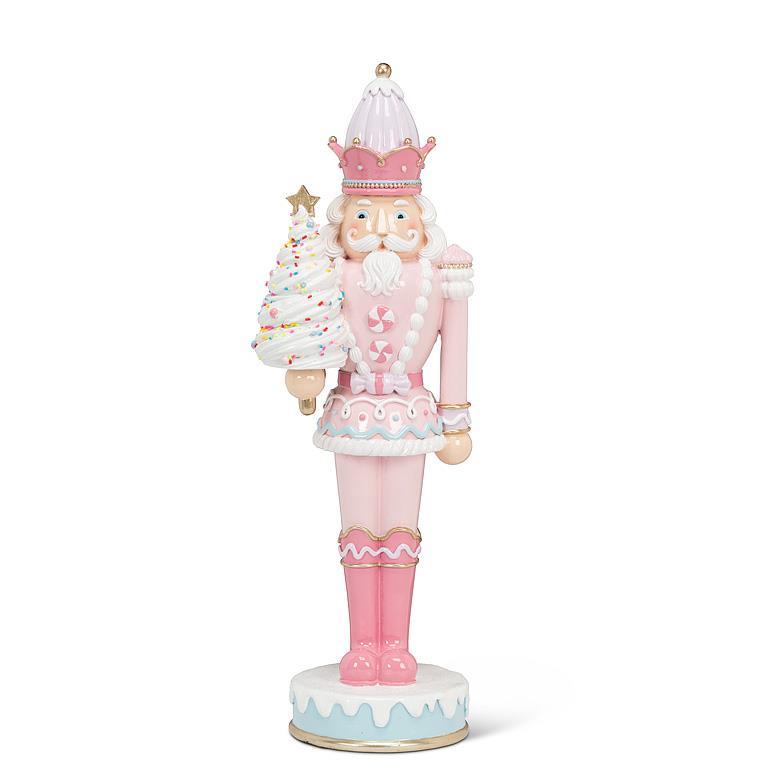 Shiny Large Candy Pink Nutcracker
