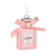 Pink Perfume Bottle Glass Ornament | Putti Christmas Celebrations Canada