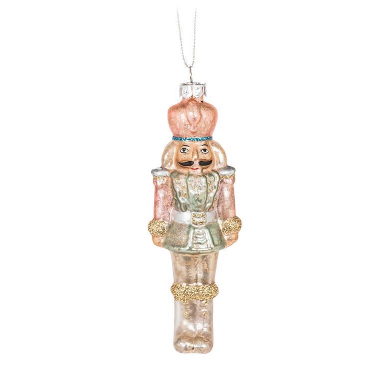 Small Pastel Nutcracker Ornament