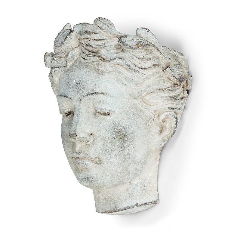 Woman Head Planter - Large - Putti Fine Furnishings Canada