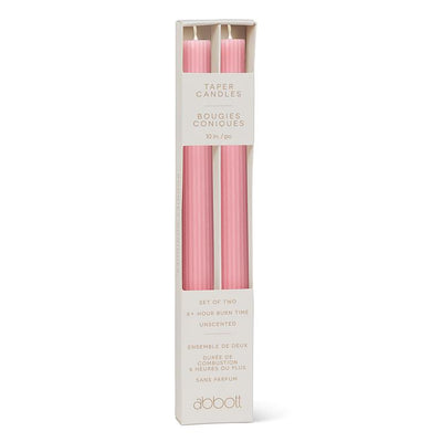Ridged Taper - Pink