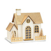 Medium Glitter House with LED Lights