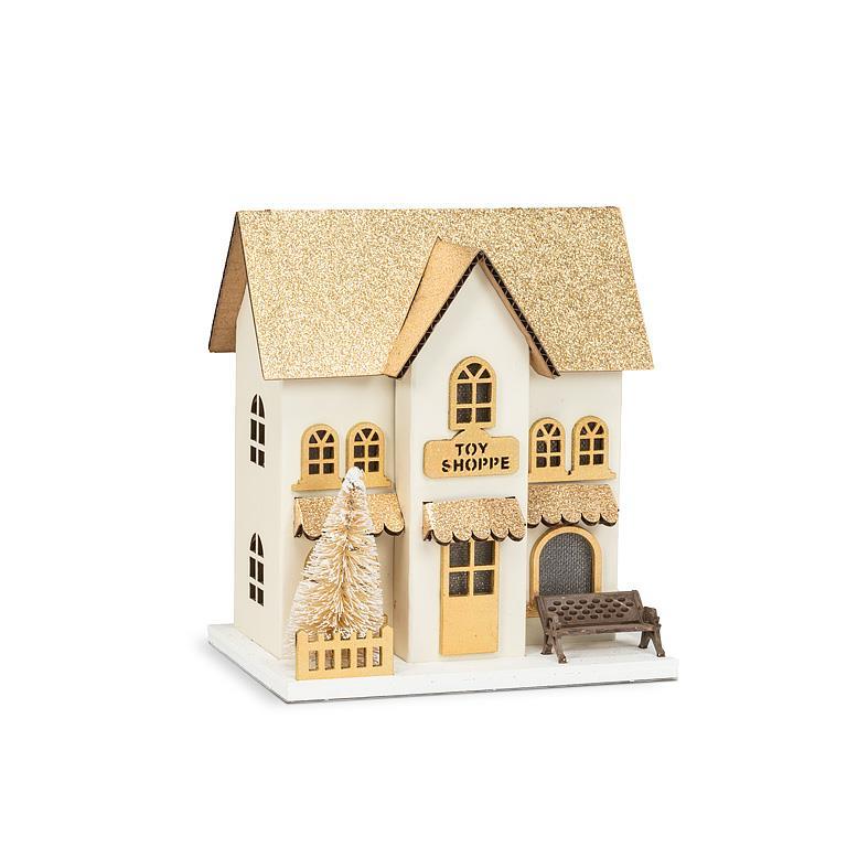 Small Glitter Toy Shop with LED Lights
