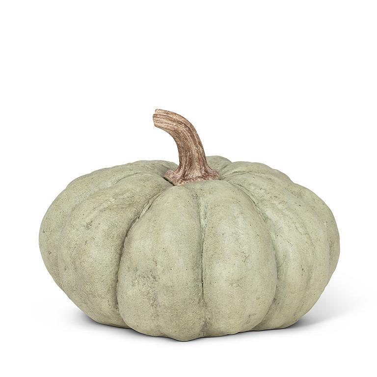 Sage Green Large Pumpkin | Putti Fine Furnishings Canada