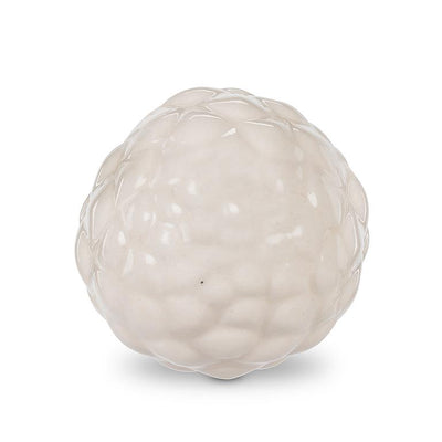 Embossed Acorn Ceramic Knob