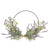 Medium Hoop Wreath with Lavender | Putti Fine Fuirnishings 