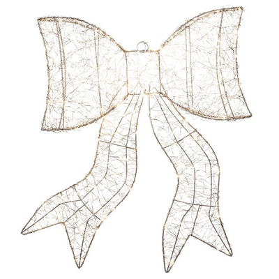 Gold Micro LED Light Bow - Large 400L | Putti Christmas Decor