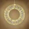 Micro LED Gold Wreath - Medium