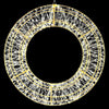 Micro LED Gold Wreath - Extra Large