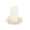 Small Crystal Gem Candle Ring | Putti Christmas Celebrations