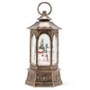 Snowman Family in Glitter LED Lantern | Putti Christmas
