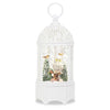 Owl & Birds in Cage Glitter LED Lantern | Putti Christmas Celebrations