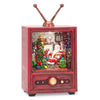 Santa in TV with Music Glitter LED Lantern | Putti Christmas