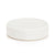 Matte Round Soap Dish - White