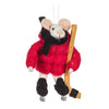 Hockey Mouse Felt Ornament | Putti Christmas Decorations