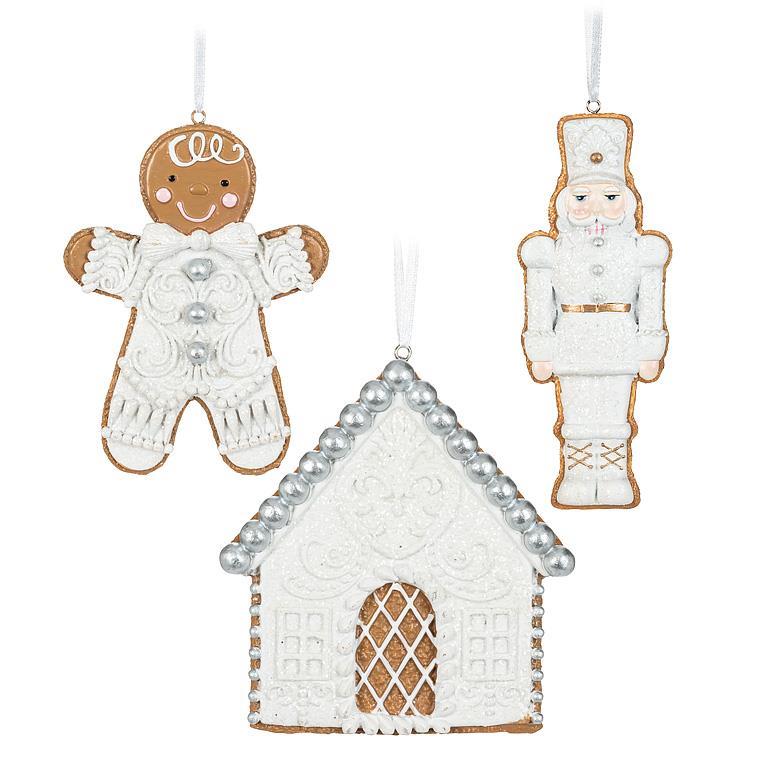 Iced Gingerbread Cookie Ornament