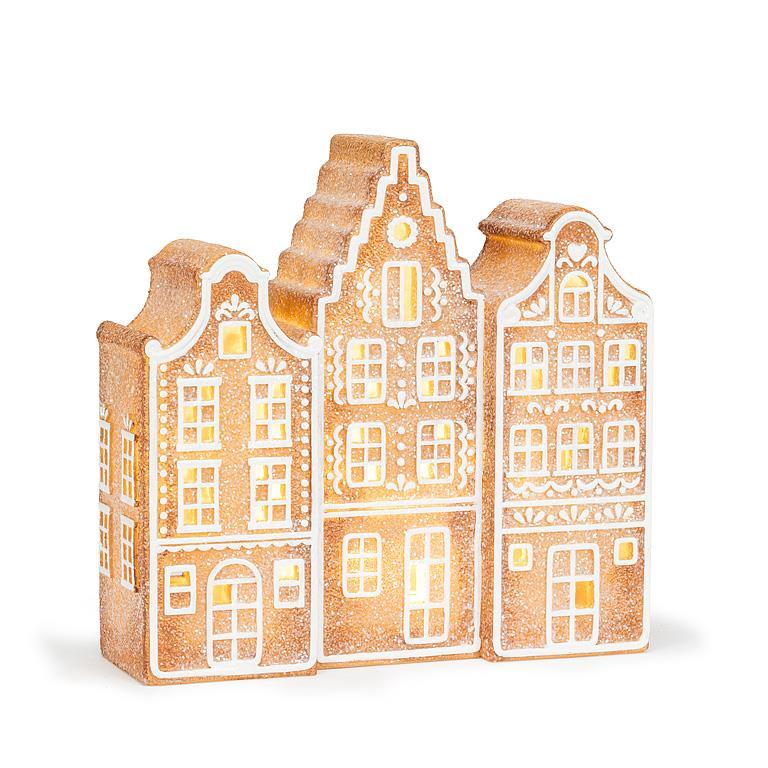 LED Gingerbread House | Putti Christmas Decorations 