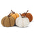 Large Round Felt Pumpkin \ Putti Thanksgiving Decorations 