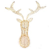 Stag Head with 250 Micro LED | Putti Christmas Decoration