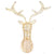 Stag Head with 250 Micro LED | Putti Christmas Decoration 