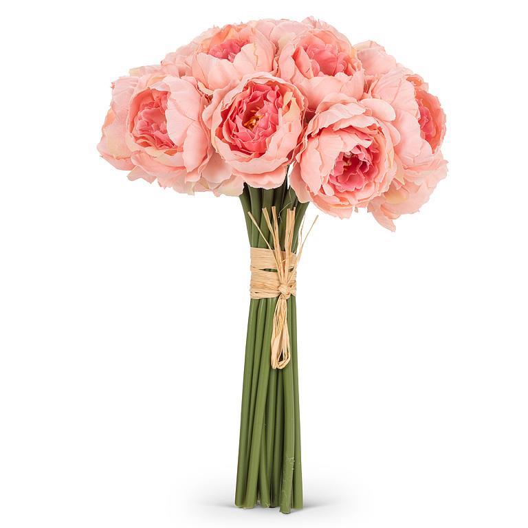 Small 18 Stem Peony Bouquet - Pink